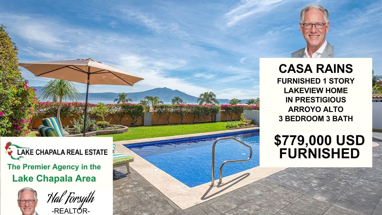 CASA RAINS $779,000 USD Furnished View Home in Arroyo Alto