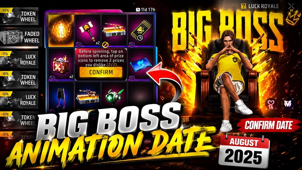 Big Boss Arrival Animation Confirm Date Free Fire 🤩🔥| Free Fire New Event Tamil | FF New Event Tamil