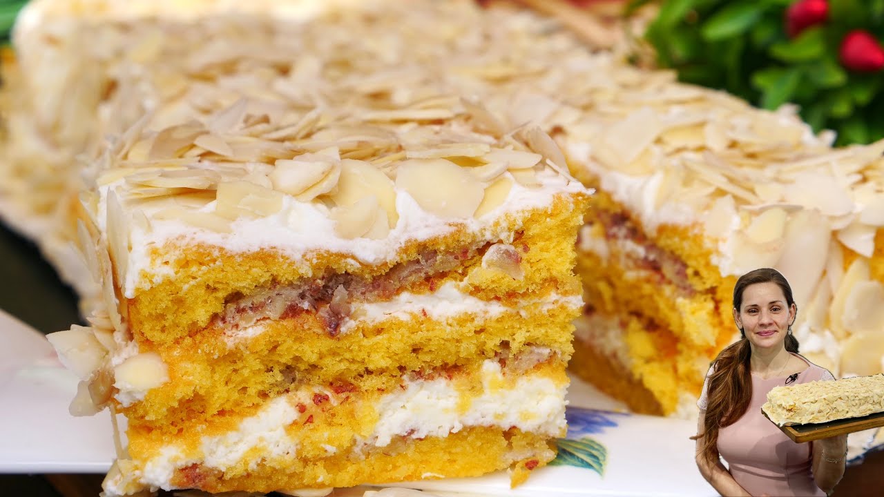 Норвежский Торт 🍰 | Нежный как ОБЛАЧКО и ОЧЕНЬ ВКУСНЫЙ