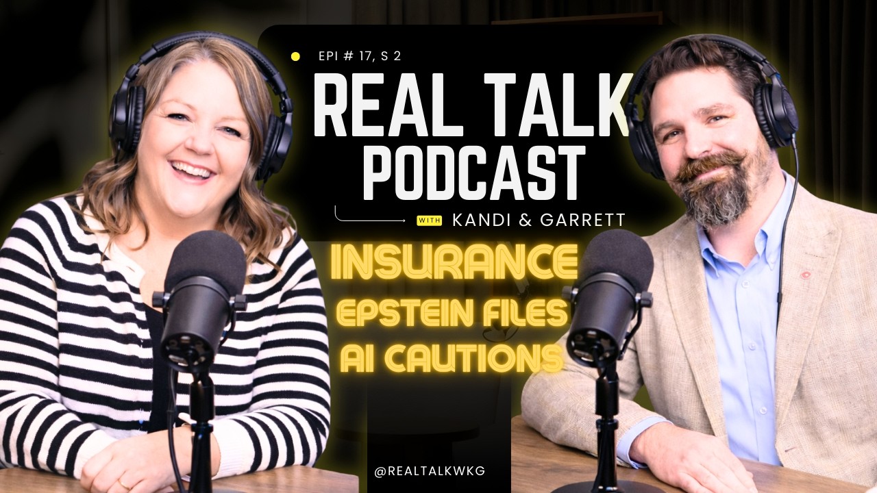 👉From Campus Supervisor to Full-Time Realtor, Epstein Files & The AI Illusion | REal Talk Ep 17, S 2