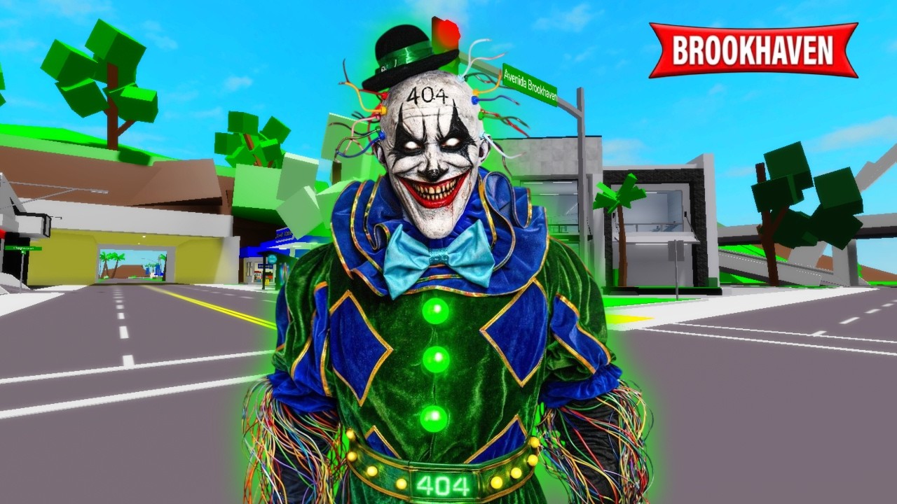 CÓMO HACER AL PAYASO 404 DE FEDE VIGEVANI EN BROOKHAVEN ROBLOX