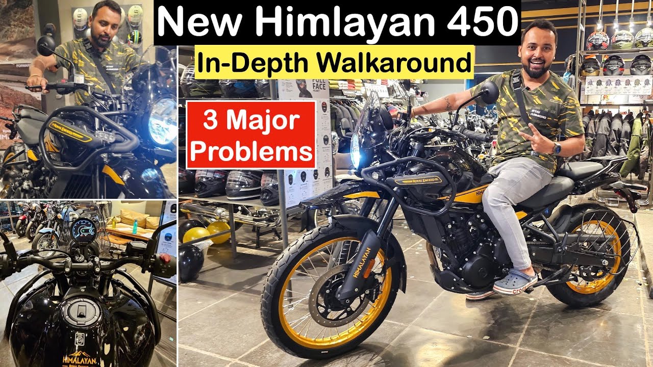 NEW HIMALAYAN 450 DETAILED WALK AROUND & PROBLEMS | On-Road Price Increased | Should You Book ?