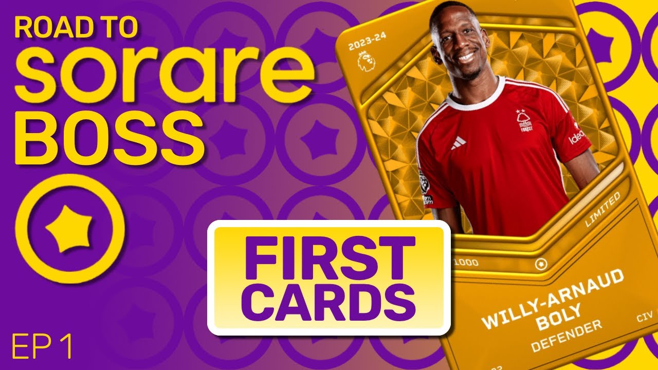 My first Sorare cards & game plan I #1