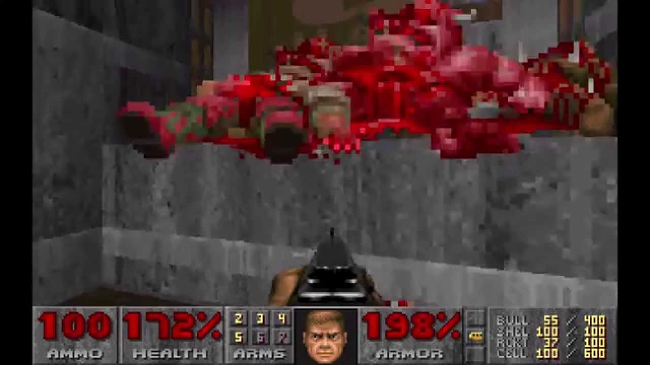 The Ultimate DOOM - E1M5: Phobos Lab (1994) [MS-DOS]