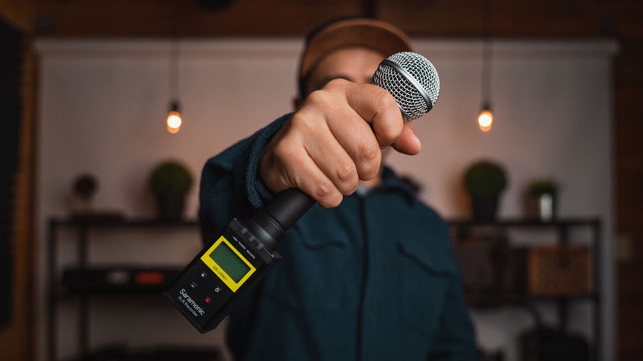 Audio Recorder for Podcasting, Interviews, and Voice Overs || Saramonic SR-VRM1