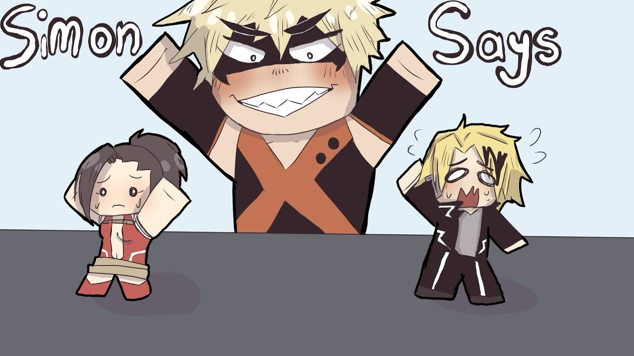 MHA VOICE ACTORS PLAY ROBLOX SIMON SAYS??
