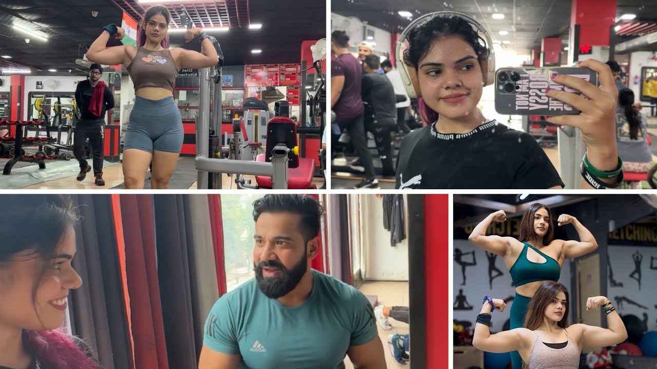 WORKOUT / RAJVEER FITNESS TALK / FUN VLOG AFTER SO LONG ~ VAISHNAVI CHAUDHARY.