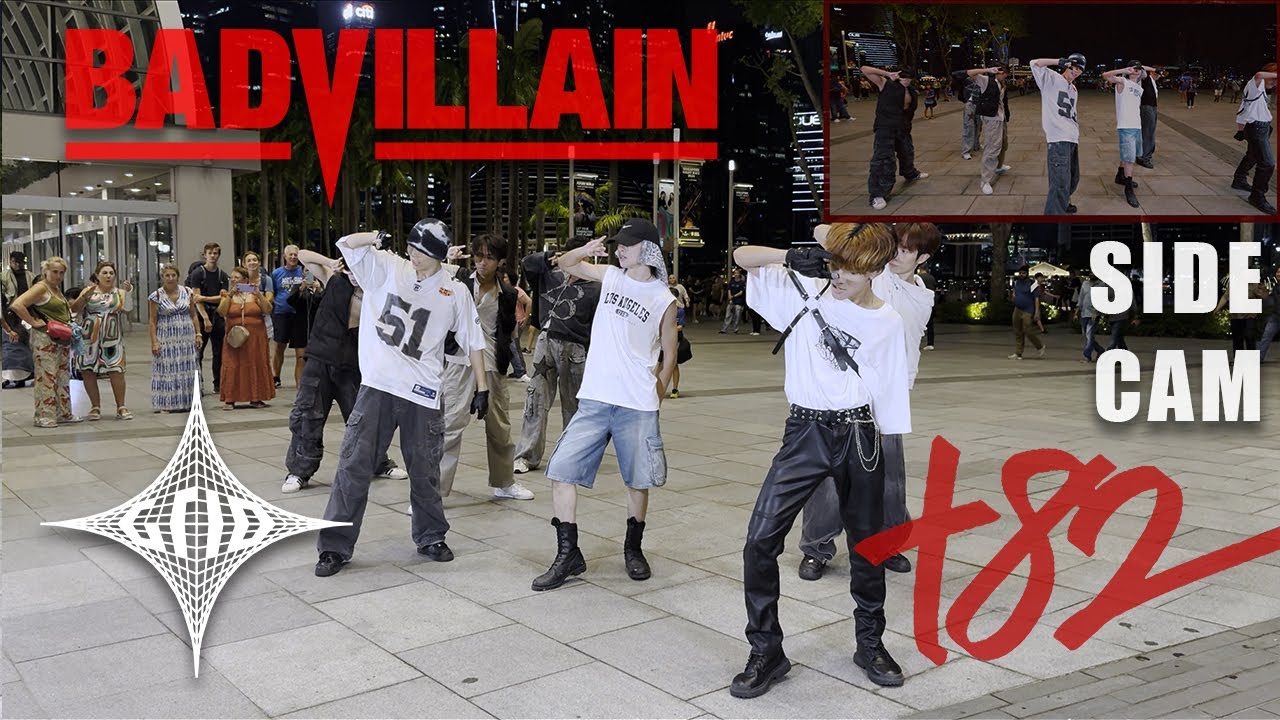 [KPOP IN PUBLIC | SIDE CAM] BADVILLAIN(배드빌런) - '+82' DANCE COVER | GRID SINGAPORE