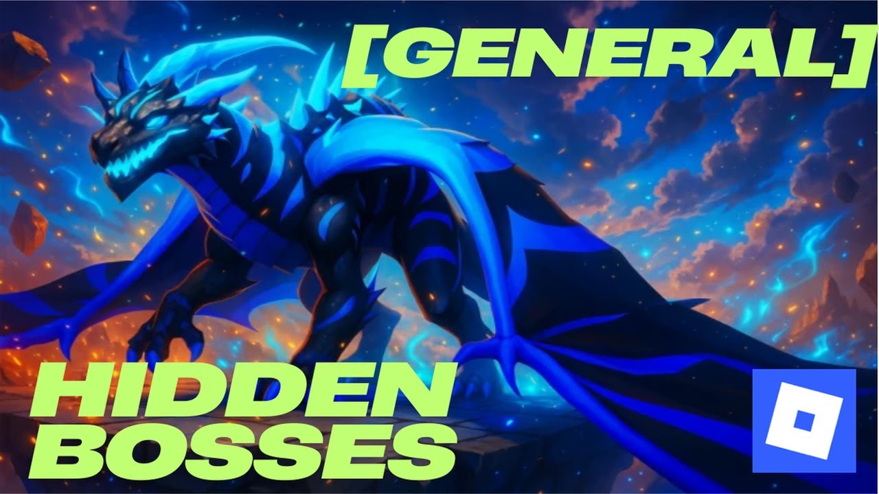 All hidden bosses in [GENERAL] Anime Evolution Roblox!
