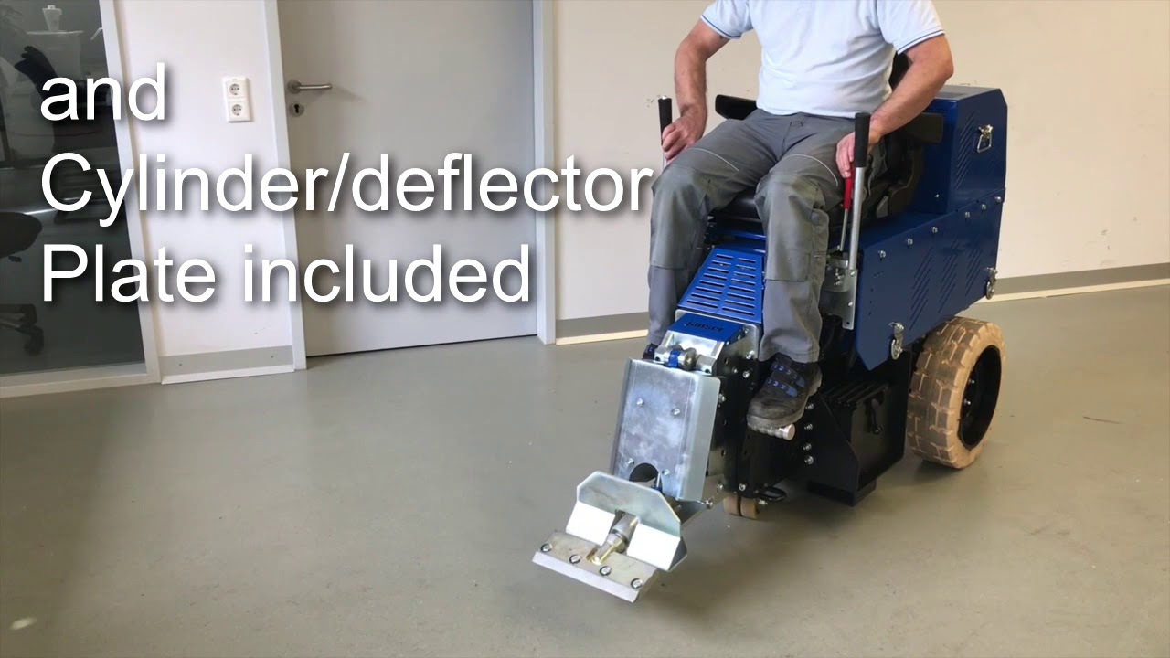 All Day Battery Ride On Floor Scraper - Janser Australia