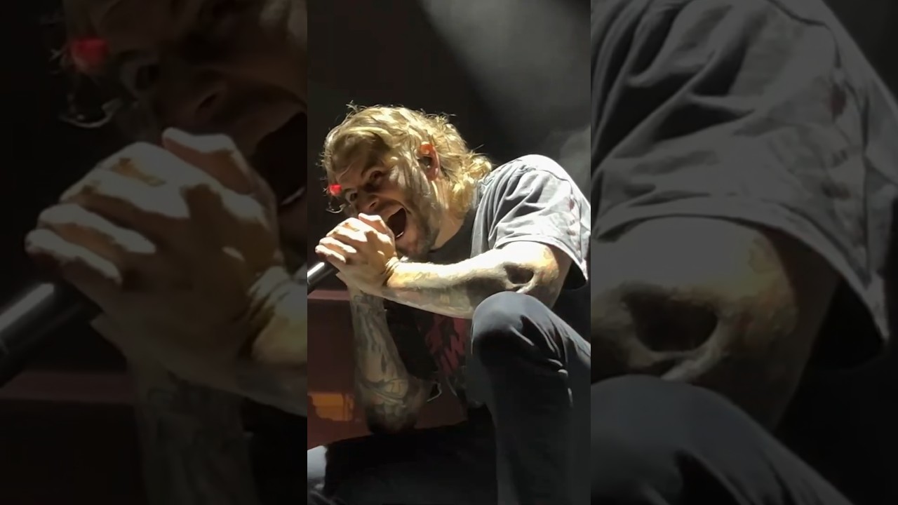 M SHADOWS INSANE HIGH PITCH SCREAM | UNHOLY CONFESSIONS LIVE #avengedsevenfold #a7x #metal