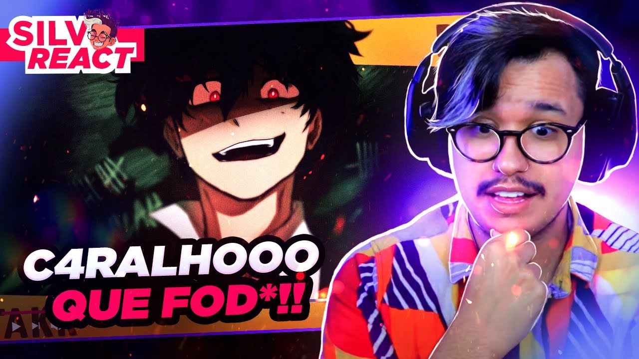 Fiquei muito ARREPIADO!! | Midoriya Rap (Versão Sombria) | Takeru Feat. rAid (Lendários)