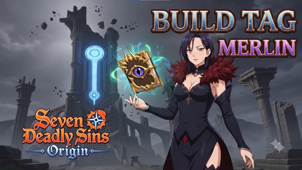 Merlin Ghiaccio build Seven Deadly Sins Origin