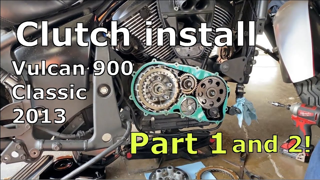 Clutch Swap on Kawasaki Vulcan 900 Classic