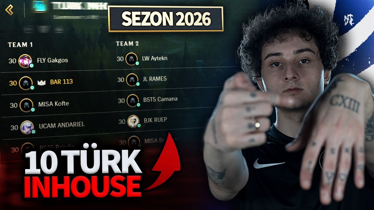 10 TÜRK YENİ SEZONDA ANTRENMAN MAÇI! | INHOUSE |  MISA 113