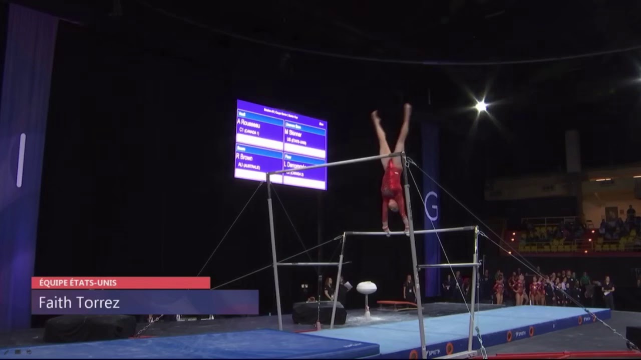 Faith Torrez USA Bars International Gymnix Team/AA 2020