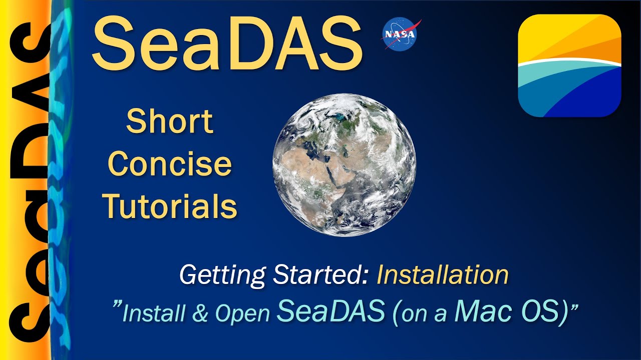 SeaDAS | Getting Started : Installation : Install and Open SeaDAS (on a Mac OS)