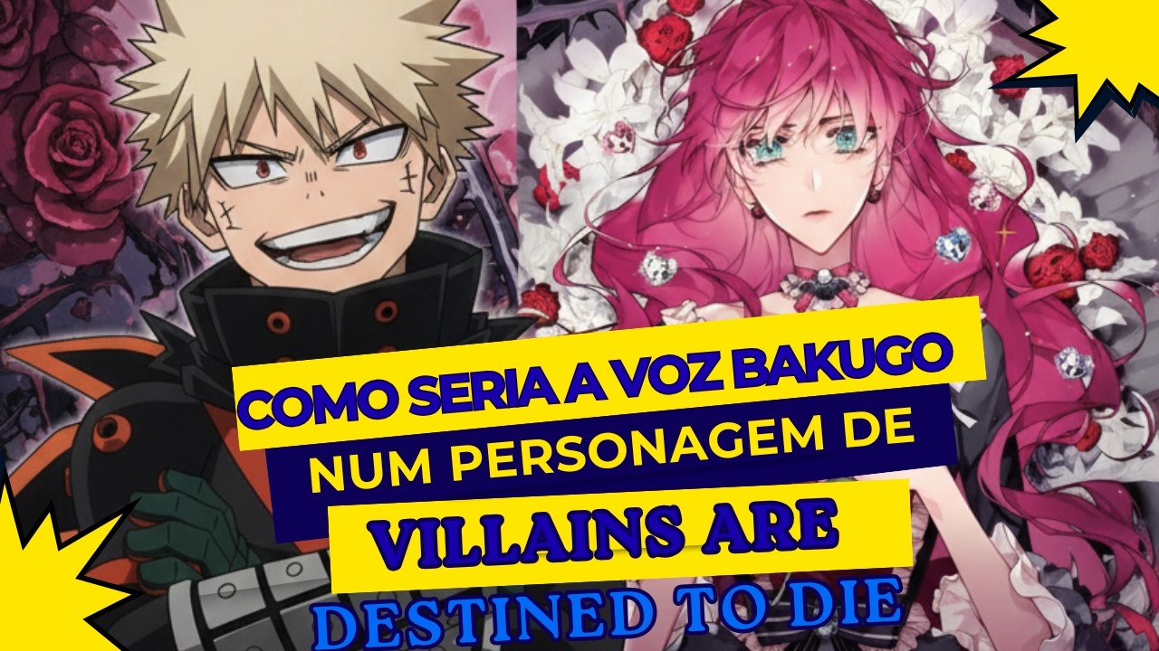 Pondo voz em Personagens de Mangá/Manhwa #VillainsAreDestinedtoDie