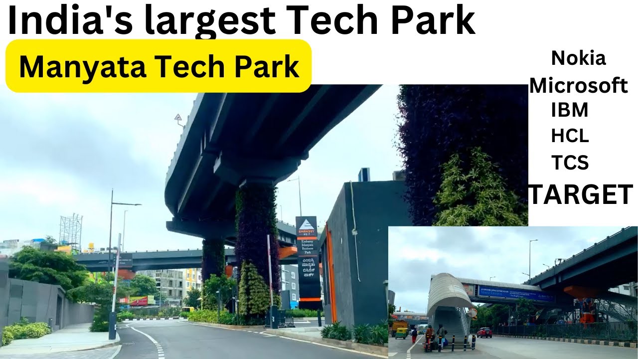 Manyata Tech Park Bangalore 2023 |Philips|Microsoft|Ibm|Tcs|RollsRoyce|ANZ|Nokia|Indegene|Ikea|Lowes