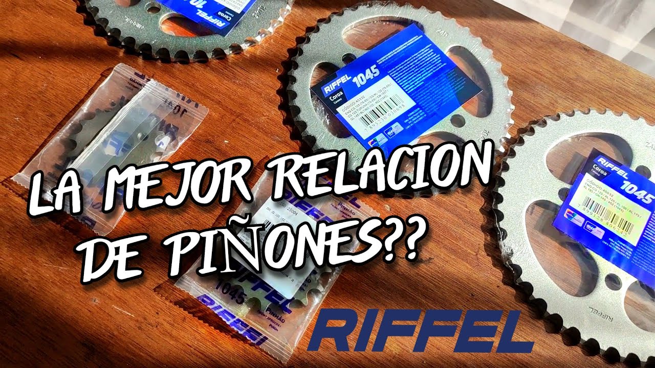 RELACIÓN DE PIÑONES PARA MI MOTO, PARA AHORRAR COMBUSTIBLE? 🤑