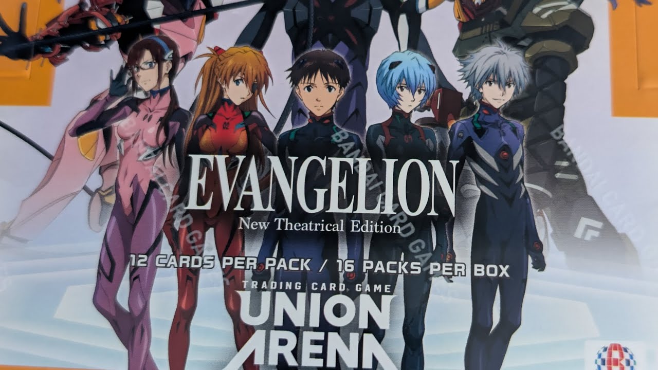 Union Arena Evangelion new theatrical edition booster box opening!!!