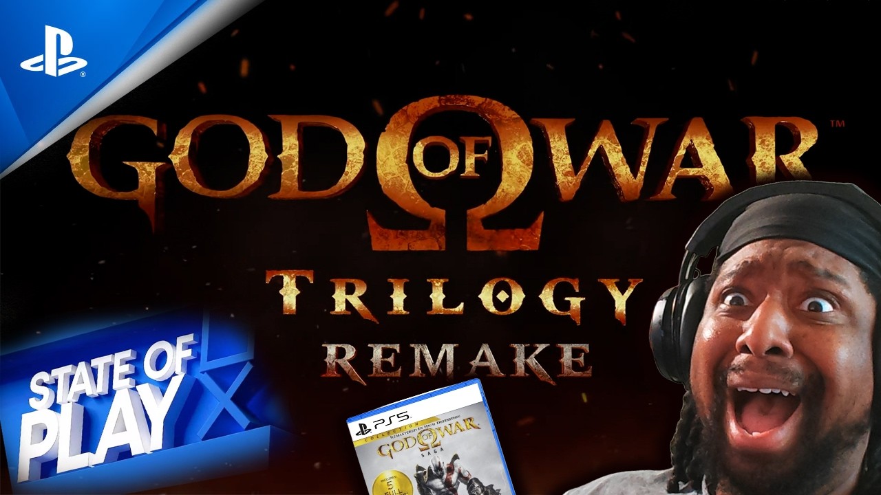 Ремейк трилогии God of War подтвержден! (Полная реакция на Sony State of Play)
