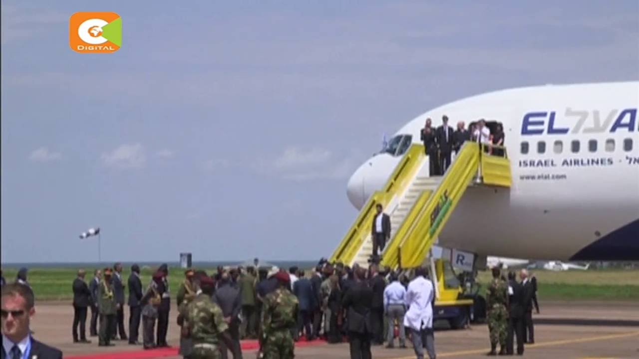 Netanyahu is the first head of Israel’s gov’t to visit Kenya