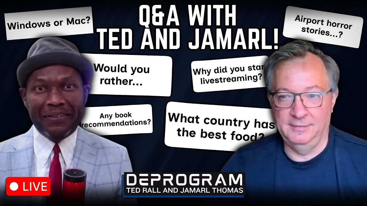 Q&A | DeProgram with Ted Rall and Jamarl Thomas