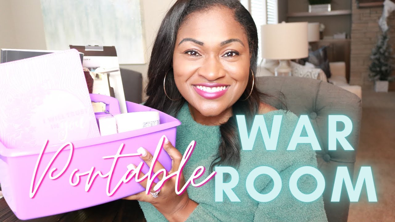 What's Inside My Bible Study Tote| Portable War Room
