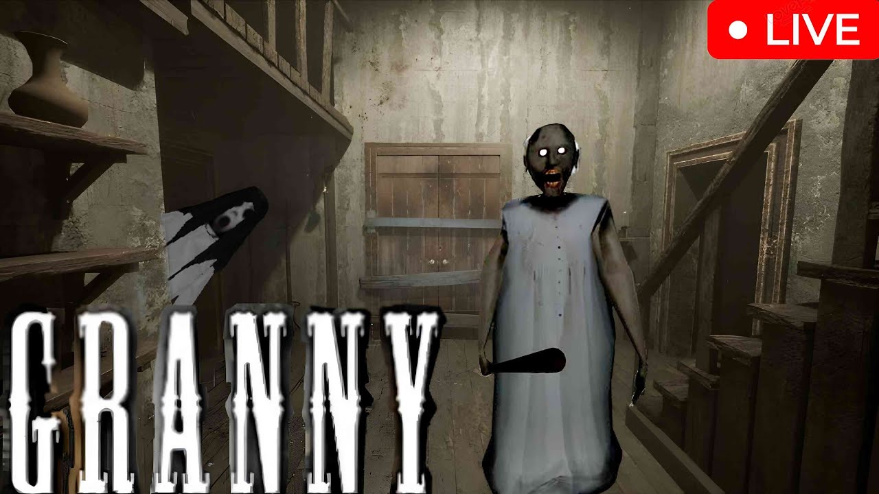 🔴 PLAYING GRANNY LIVE WITH EVERY VIEWERS 🔴 #SHORTS #GRANNY #HORRORGAMING