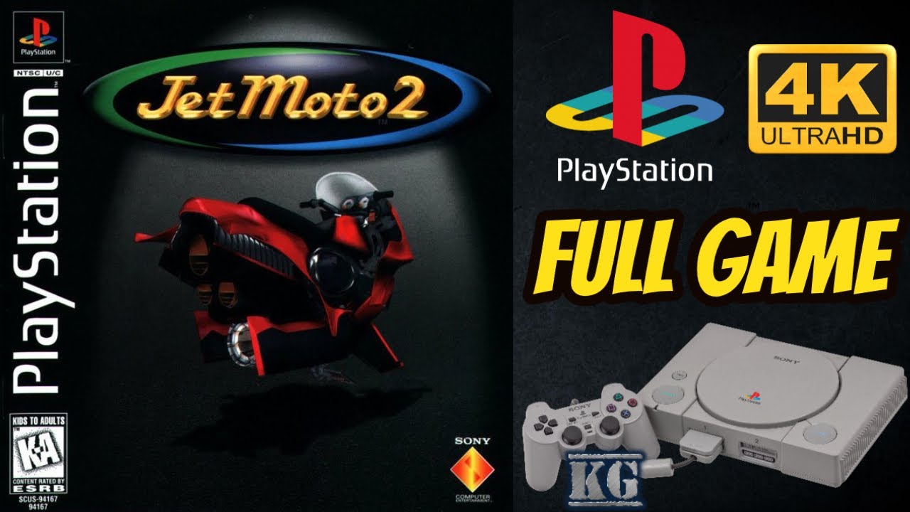Jet Moto 2 | PS1 | 4K60ᶠᵖˢ UHD🔴 | Longplay Walkthrough Playthrough Full Movie Game