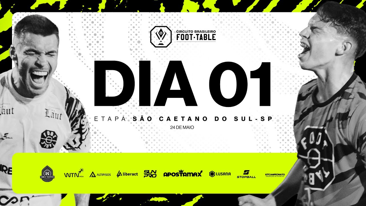 DIA 1 - 2ª Etapa do Circuito Brasileiro de Foot Table 2024/25