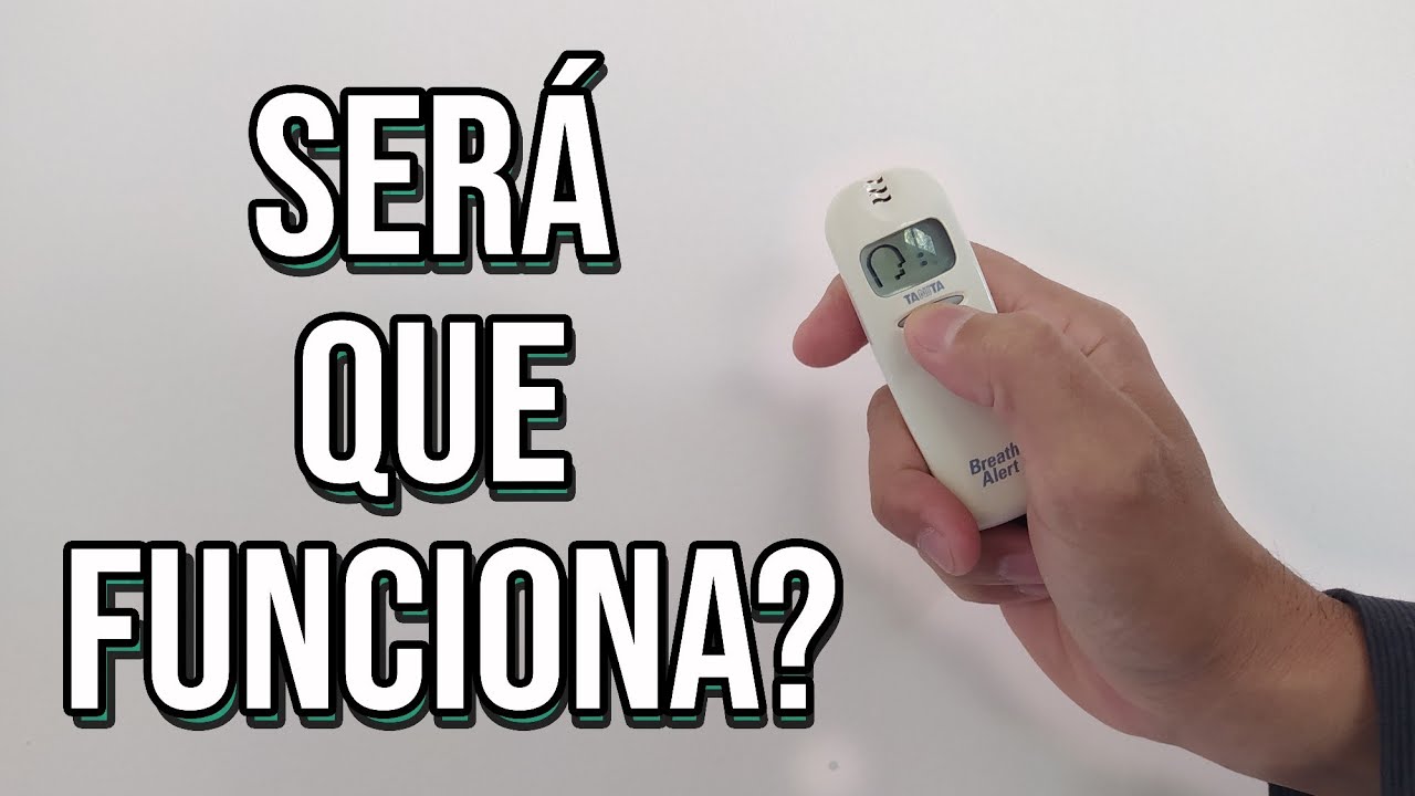 MEDIDOR de HÁLITO de BOLSO? FUNCIONA?
