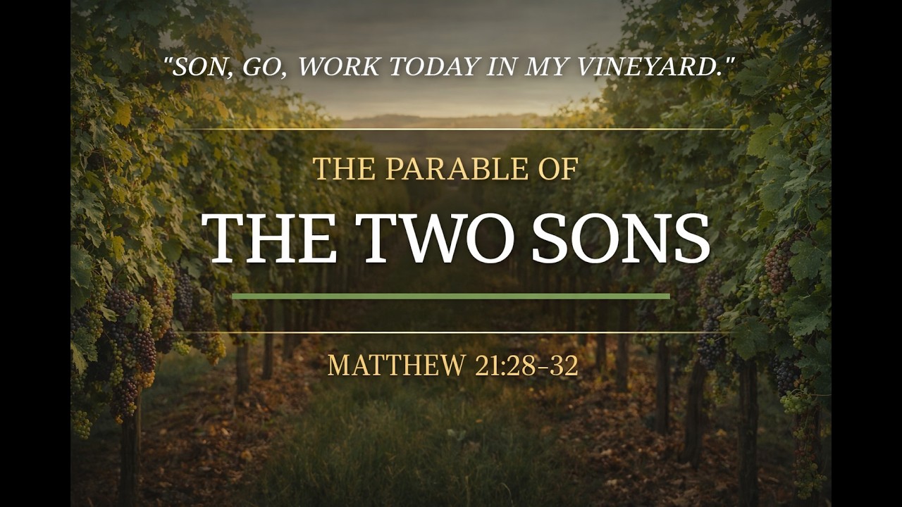 THE PARABLE OF THE TWO SONS: MATTHEW 21:28-32