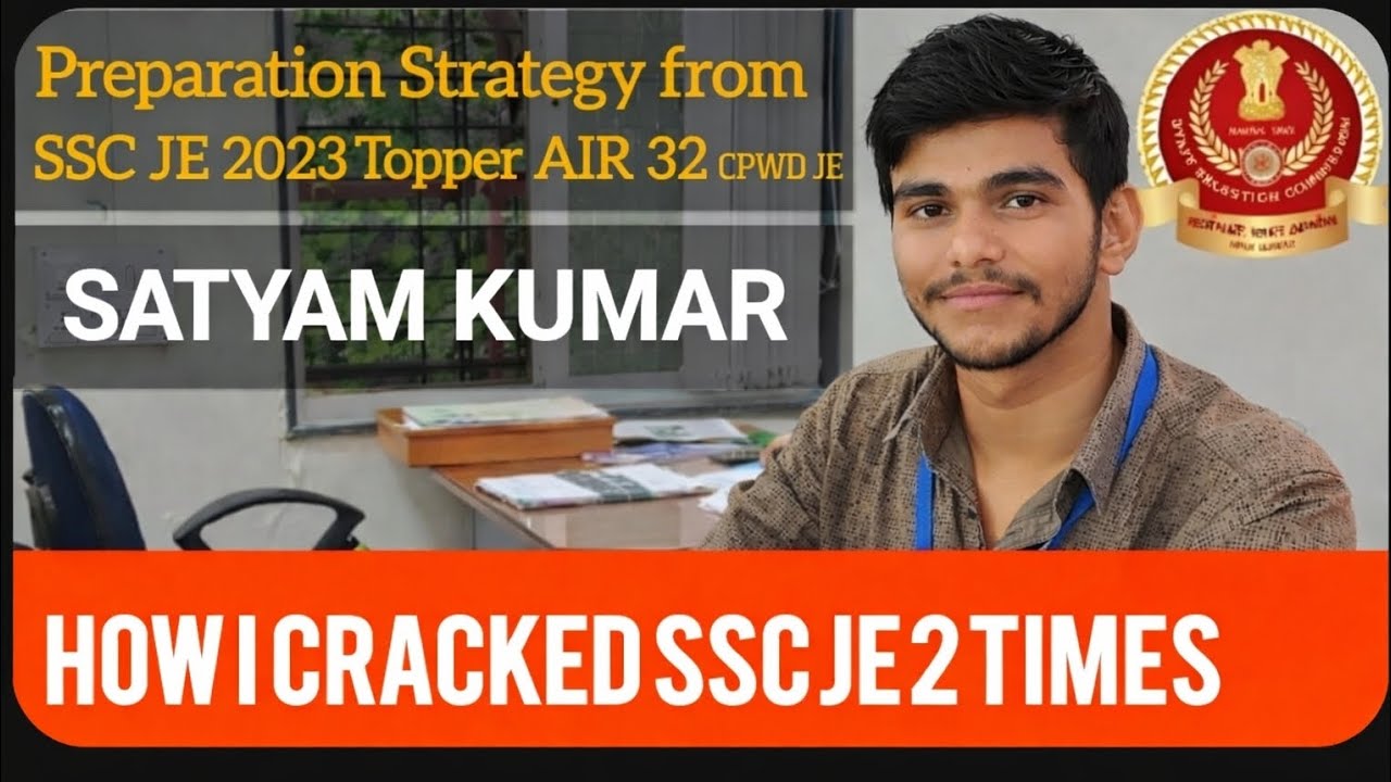 How I Passed SSC JE in Just 4 Months