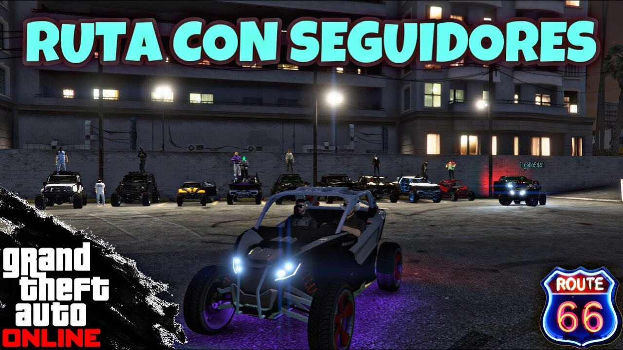 MI PRIMERA RUTA CON SEGUIDORES en GTA V ONLINE🔥