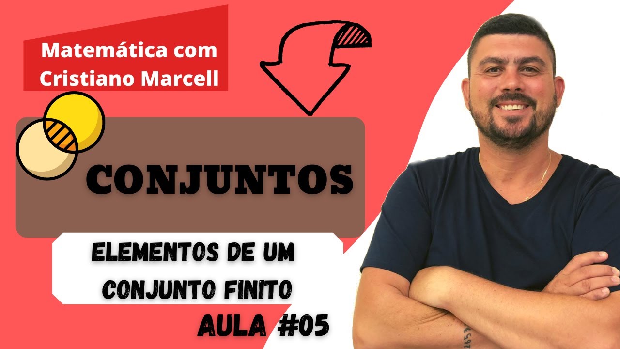 Elementos de um Conjunto Finito | CONJUNTOS | Aula 05 | Prof Cristiano Marcell
