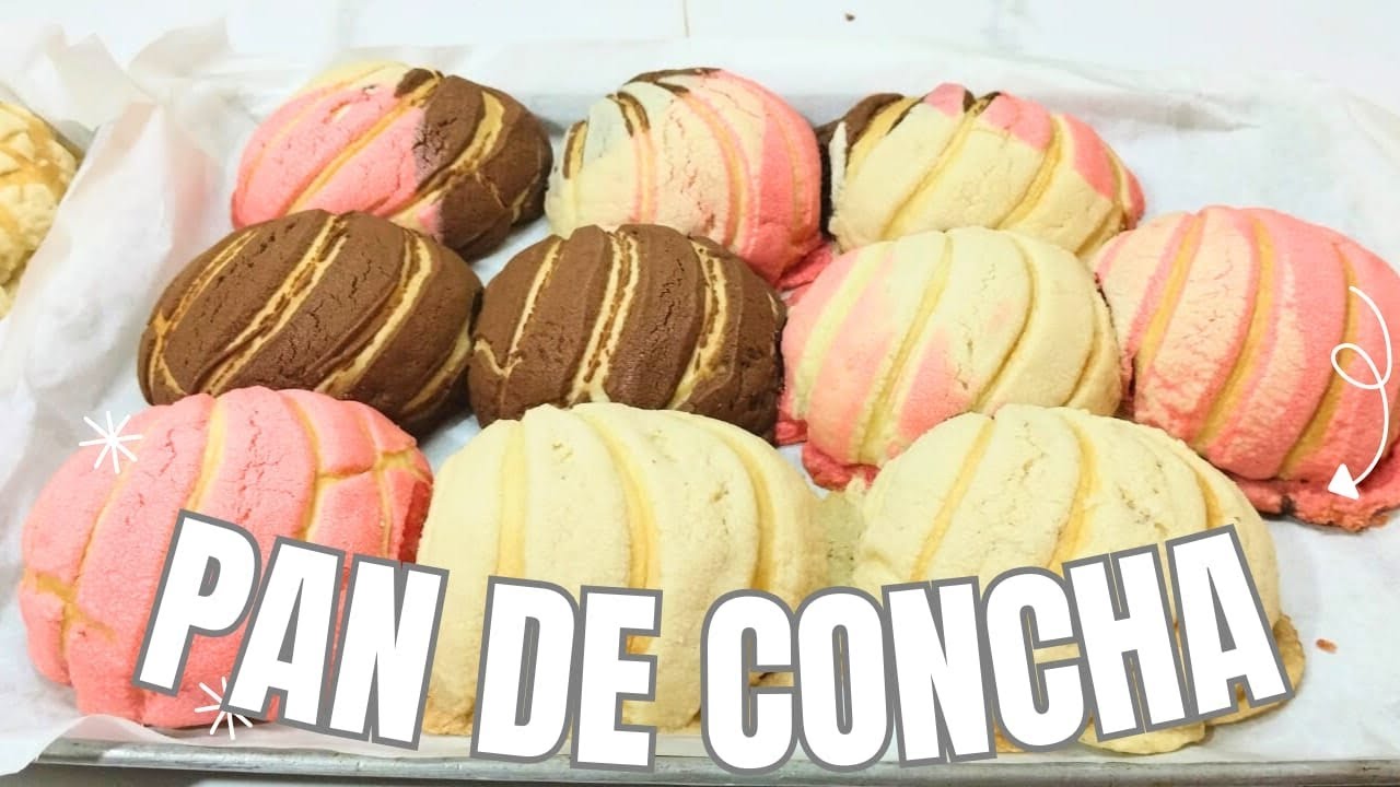 Prepara en casa tu mismo: PAN DE CONCHA, DELICIOSO Y ESPONJOSO
