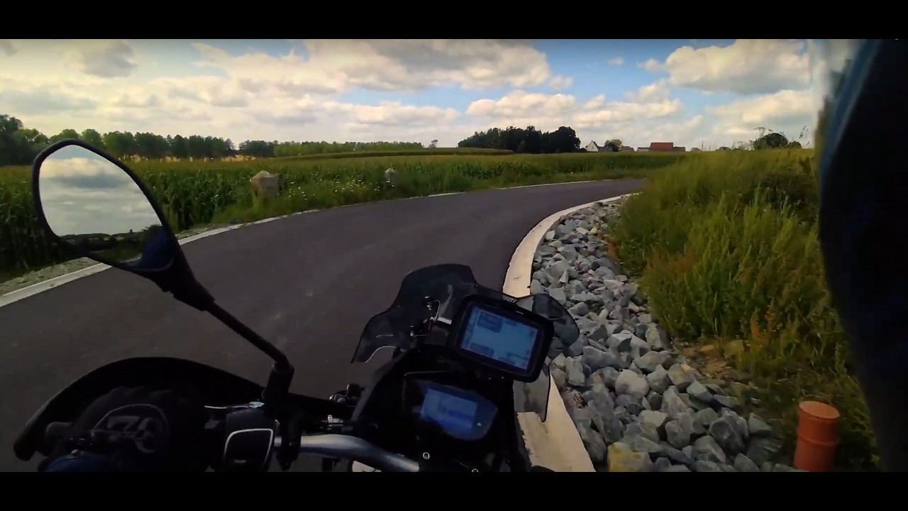 Where am I going? - Moto Guzzi V85TT - POV & Pure sound