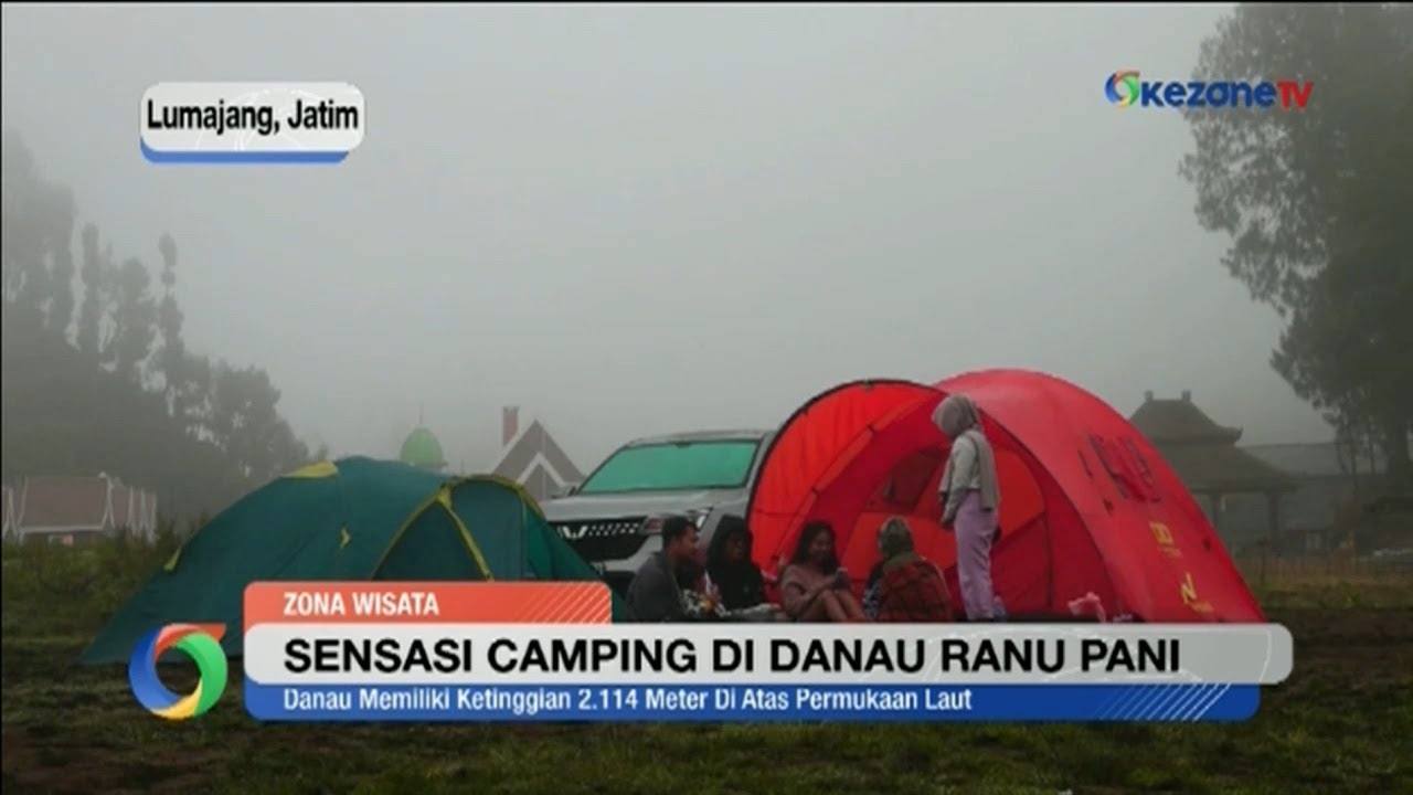 Camping di Danau Ranu Pani Lumajang, Sensasi Menyatu dengan Alam