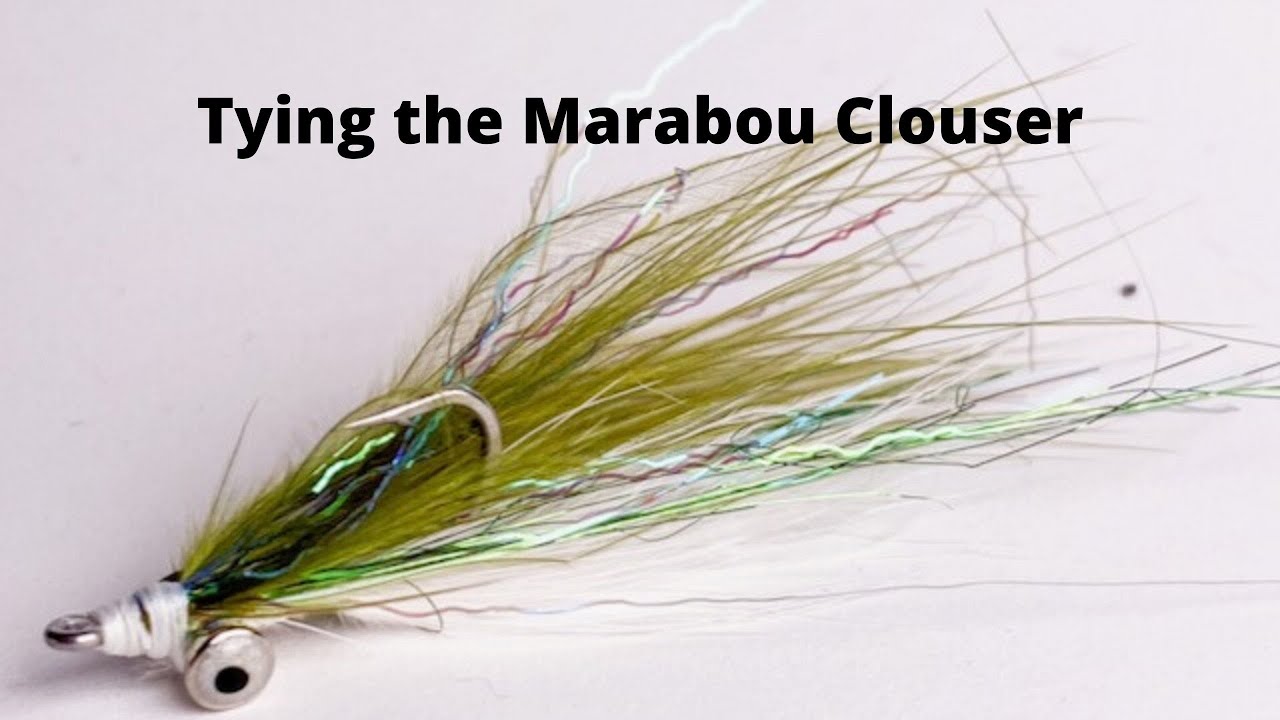 Вязание мушек Marabou Clouser для ловли рыбы нахлыстом в заливе Пьюджет-Саунд