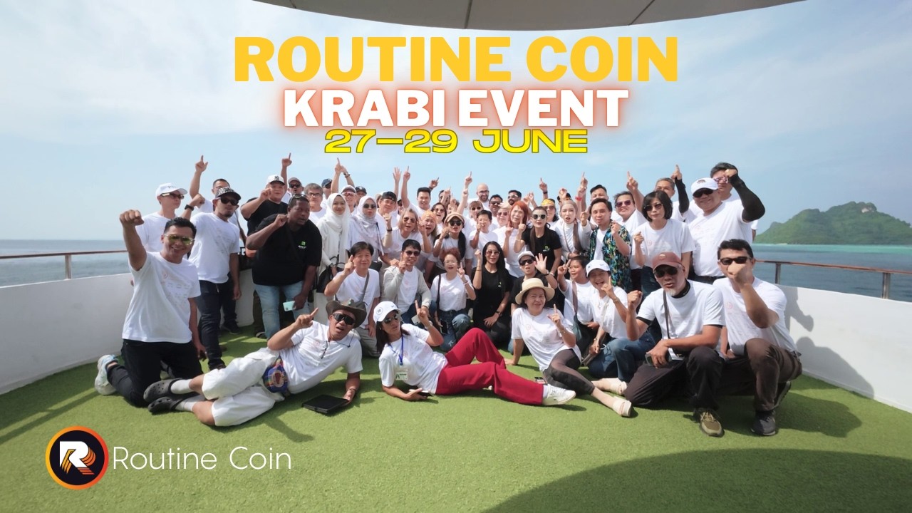 Special Footages From Routine Coin's Great Krabi Event! Witness the Changing of Worlds.