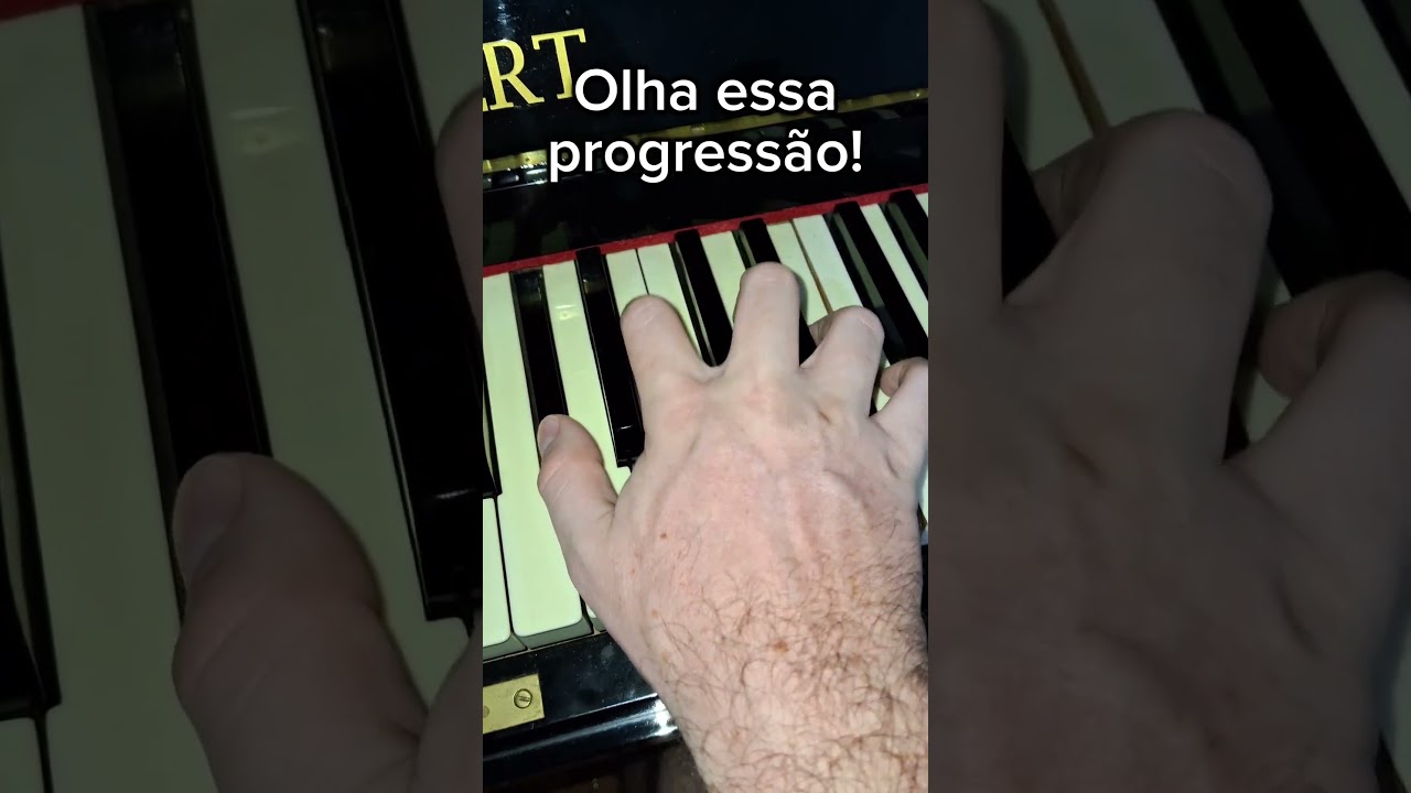 Uma linda progress&atilde;o de Acordes! #piano #acordes #progress&atilde;o #teoriamusical #pianista #auladepiano