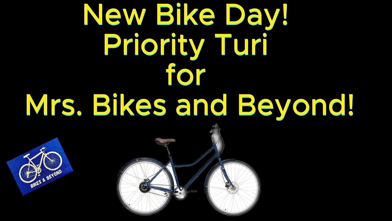 Priority Turi - New Bike Day for Mrs. Bikes and Beyond! Upright Comfort Bike - @PriorityBicyclesNYC