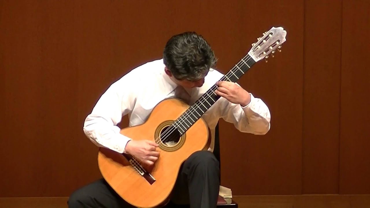 Guitar Isao Kitaguchi Bach Tempo di Borea and Double BWV1002