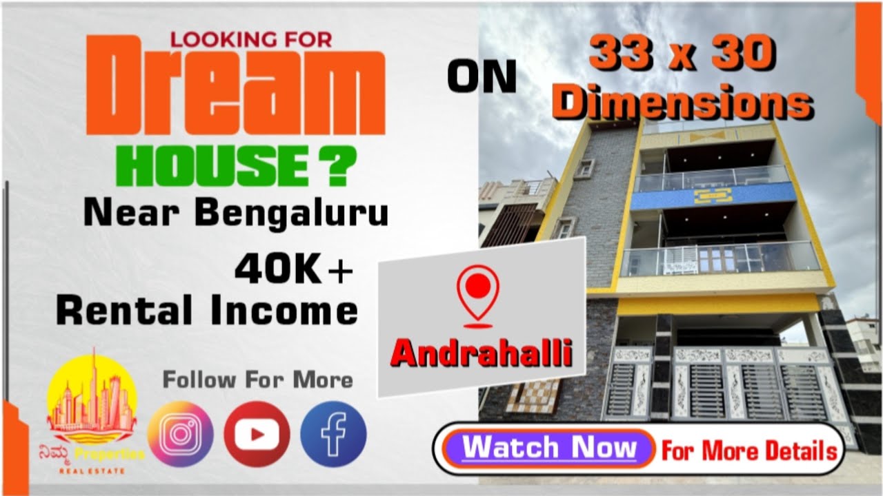 9110639991 ☎️   30*33 house for sale in bangalore Andrahalli #nimmaproperties #home #properties