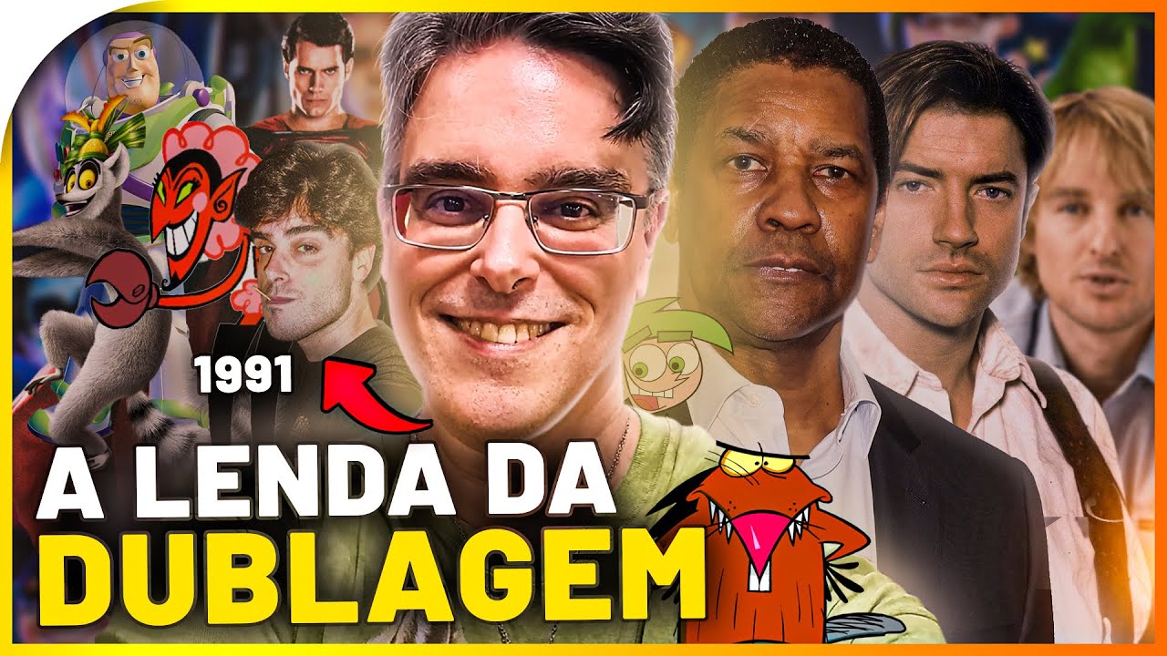 GUILHERME BRIGGS e suas Dublagens (1991 a 2024) Homenagem ao Dublador e seus personagens #1