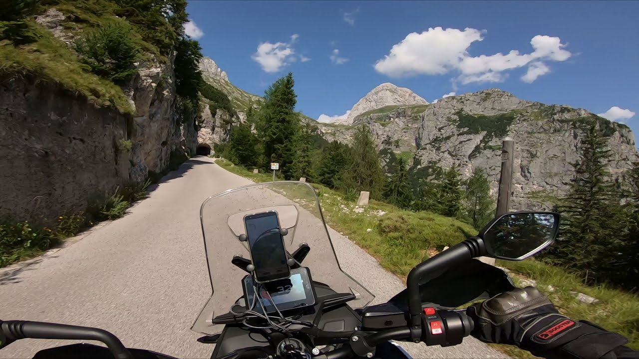 Europe's Best Mountain Road | Mangart Pass 🇸🇮 | KTM 790 Adventure [4K]