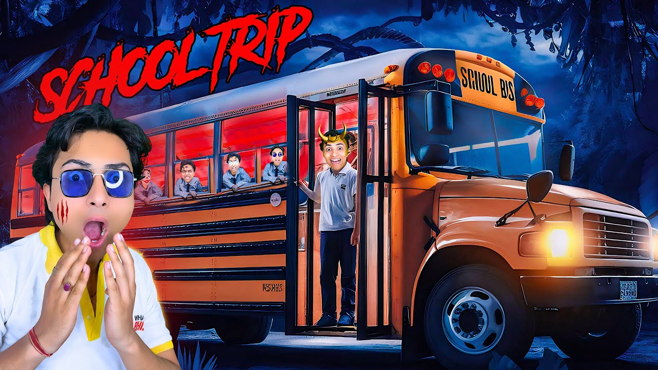 Avenger’s SCHOOL HAUNTED TRIP 😵‍💫😰🚌| ​⁠@Thetargetsiblings