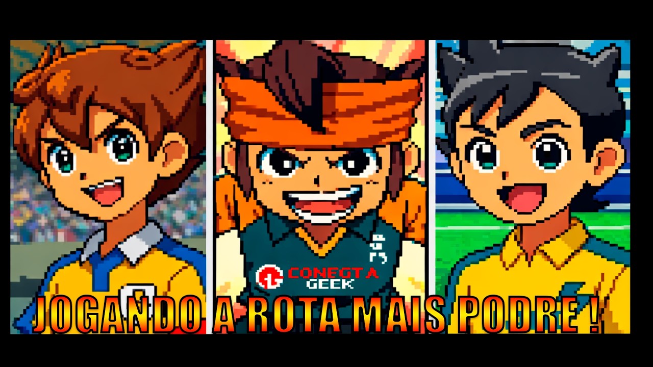 A ROTA MAIS PODRE DO GO NO INAZUMA VICTORY ROAD 🤢⚽!